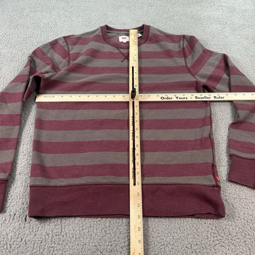 Levi's Herren Freizeit Sweater Men's Medium 40x25 Multicolor Pullover Logo - Picture 4 of 16